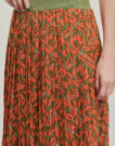 Gonne lunghe Only ONLMILEY Arancio Gonne lunghe Donna - 5
