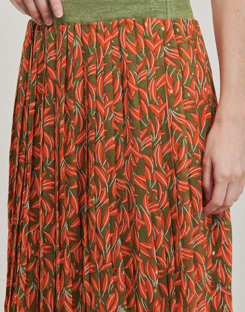 Gonne lunghe Only ONLMILEY Arancio Gonne lunghe Donna - 5
