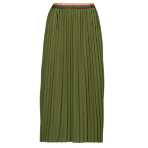 Gonne lunghe  Only  ONLELDA  Verde -  Gonne lunghe Abbigliamento Donna