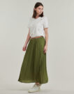 Faldas largas Only ONLELDA Verde Faldas largas Mujer - 3