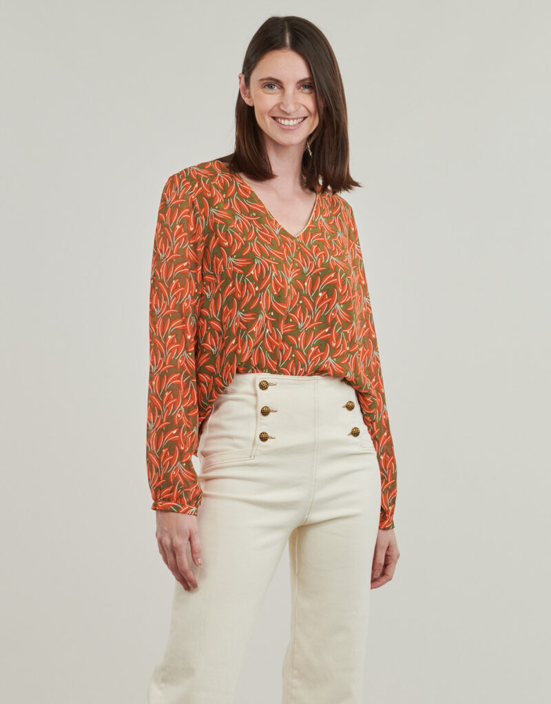 Camicetta Only ONLMILEY Arancio Camicette Donna - 2