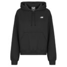 Felpe con cappuccio New Balance SMALL LOGO HOODIE Nero Felpe con cappuccio Donna - 1
