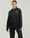Felpe con cappuccio New Balance SMALL LOGO HOODIE Nero Felpe con cappuccio Donna - 2