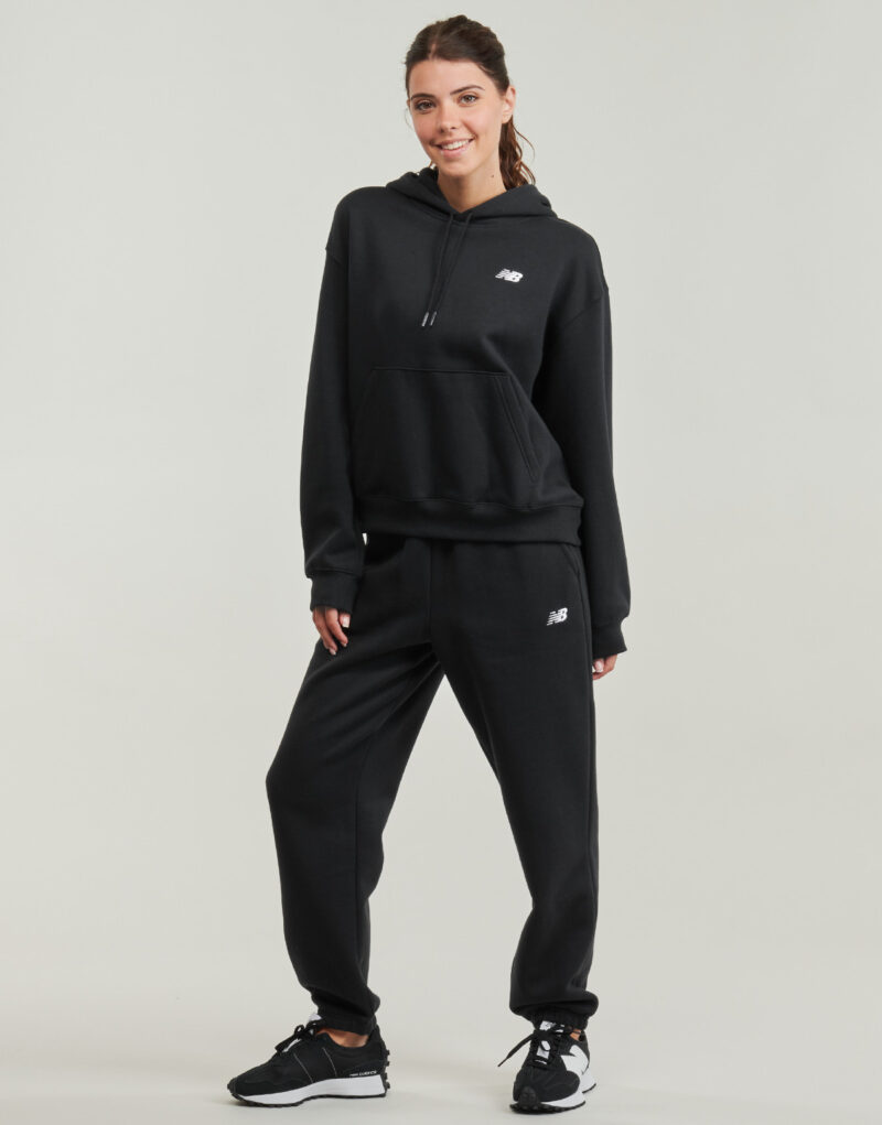 Felpe con cappuccio New Balance SMALL LOGO HOODIE Nero Felpe con cappuccio Donna - 3