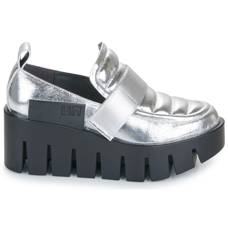 United nude GRIP TROOPER LO Argento Mocassini Donna - 2