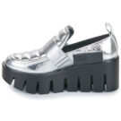 United nude GRIP TROOPER LO Argento Mocassini Donna - 4