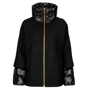 Mantella  Geox  W CALITHE MID COAT  Nero -  Mantelle Donna