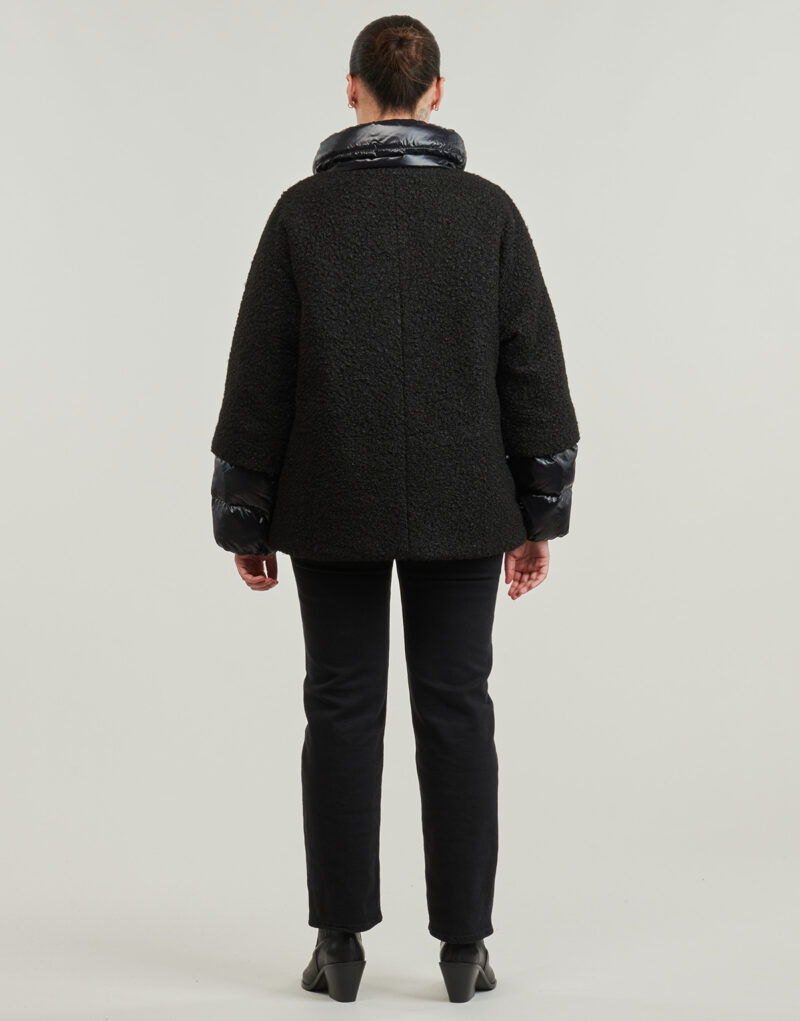 Mantella Geox W CALITHE MID COAT Nero Mantelle Donna - 4