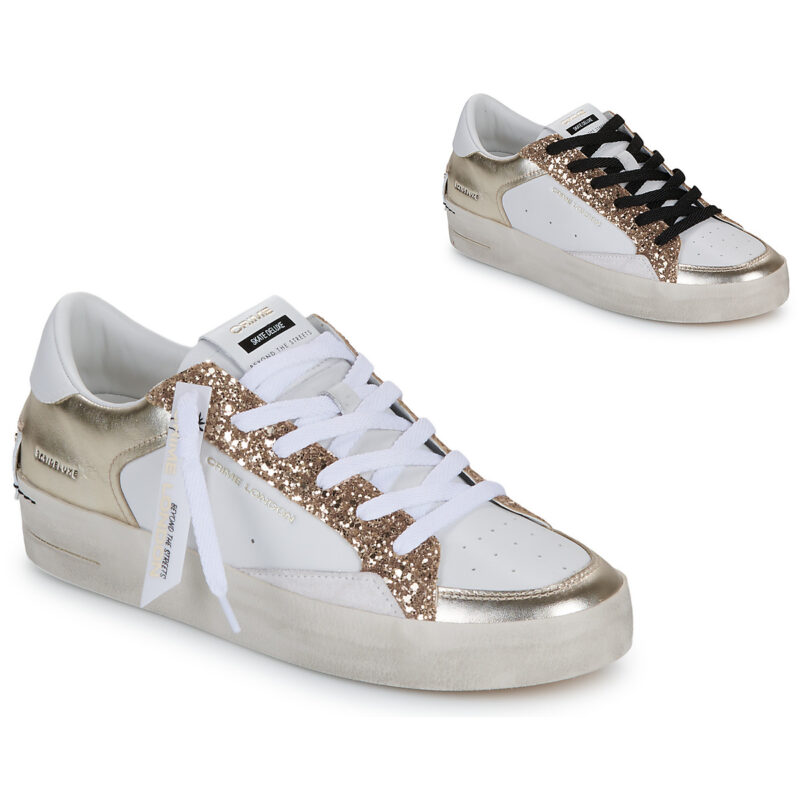Crime London SKATE Bianco Sneakers basse Donna - 1
