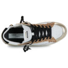 Crime London SKATE MID White High-Top Sneakers Women - 6