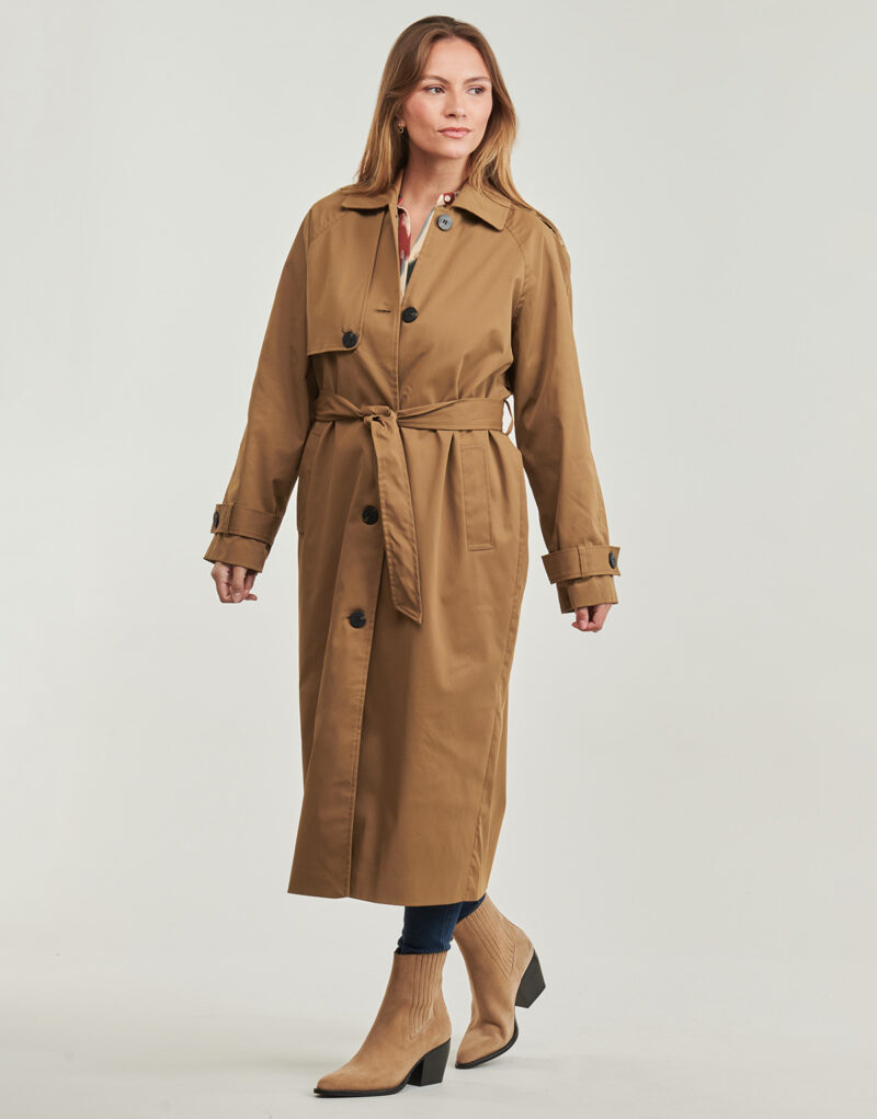 Trench Vila VIEMELIE Marron Trench Femme - 3