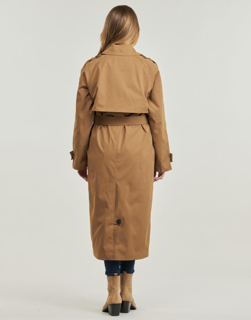 Trench Vila VIEMELIE Marron Trench Femme - 4