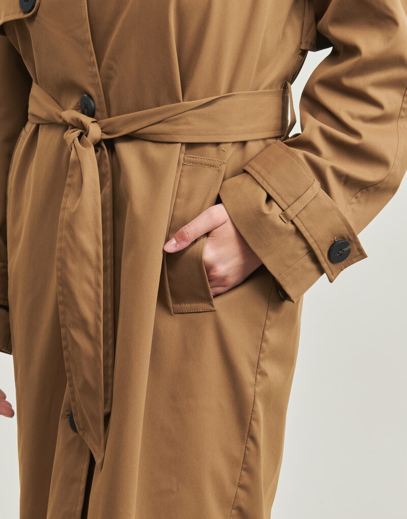 Trench Vila VIEMELIE Marron Trench Femme - 5