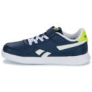 Zapatillas Reebok Classic COURT ADVANCE con cordones el&aacute;sticos y correa superior, color azul marino, para ni&ntilde;o - 4