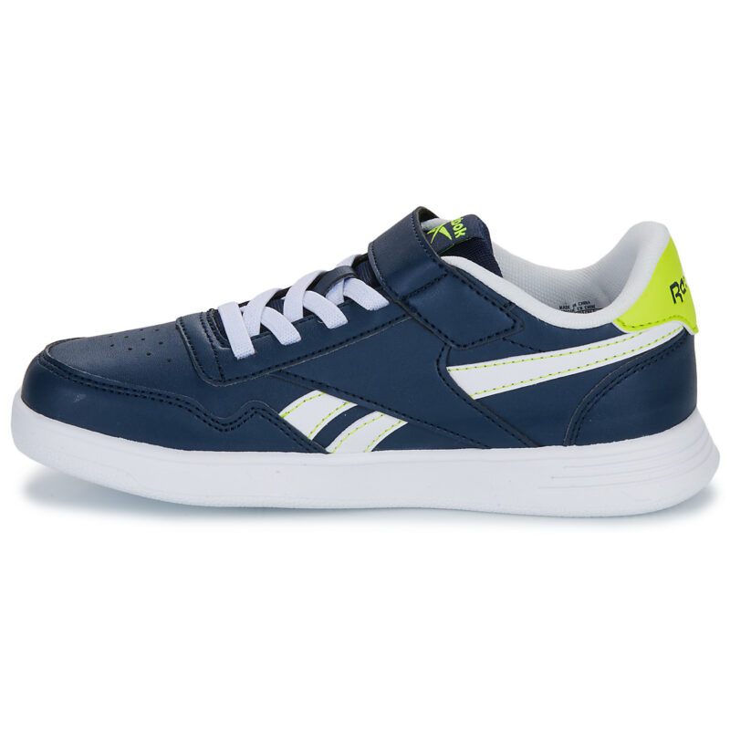 Zapatillas Reebok Classic COURT ADVANCE con cordones el&aacute;sticos y correa superior, color azul marino, para ni&ntilde;o - 4