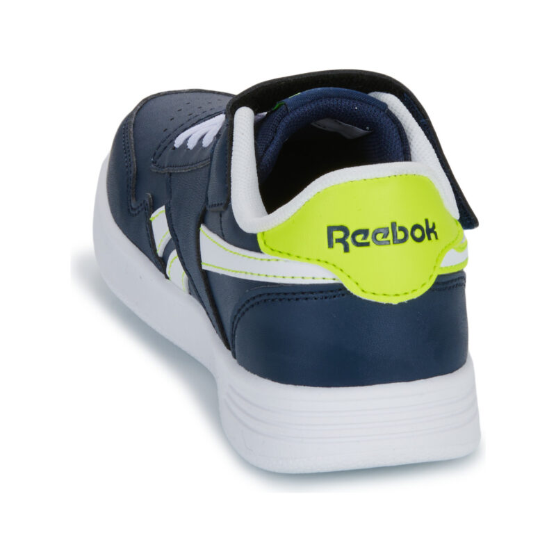 Zapatillas Reebok Classic COURT ADVANCE con cordones el&aacute;sticos y correa superior, color azul marino, para ni&ntilde;o - 5
