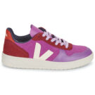 Veja V-10 Rosa Sneakers basse Donna - 2