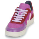 Veja V-10 Rosa Sneakers basse Donna - 3