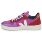 Veja V-10 Rosa Sneakers basse Donna - 4