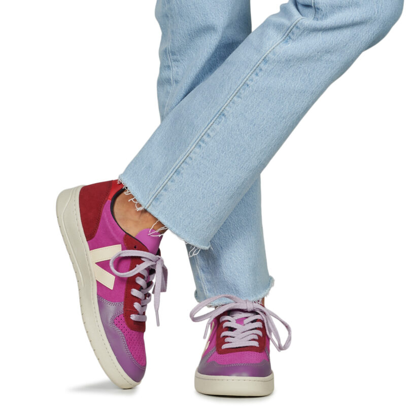 Veja V-10 Rosa Sneakers basse Donna - 8