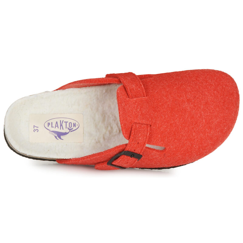 Plakton  BLOGG FIELTRO WOOL  Rosso -  Pantofole Donna - 6