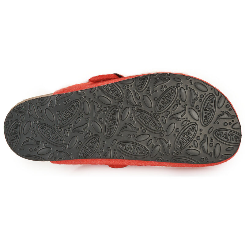 Plakton  BLOGG FIELTRO WOOL  Rosso -  Pantofole Donna - 7