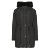 Piumino Betty London AVINA Nero Piumini Donna