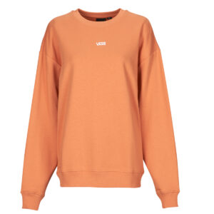 Felpe  Vans  FLYING V OS FT LS CREW  Arancio -   Felpe Abbigliamento Donna