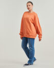 Vans FLYING V OS FT LS CREW Sweatshirts Arancio Felpe Donna - 3