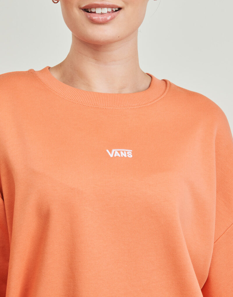 Vans FLYING V OS FT LS CREW Sweatshirts Arancio Felpe Donna - 5