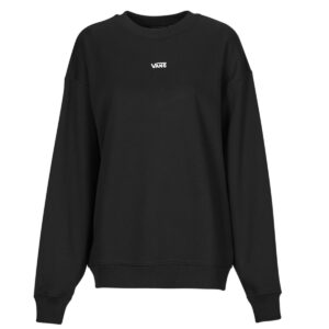Felpe  Vans  FLYING V OS FT LS CREW  Nero -   Felpe Abbigliamento Donna