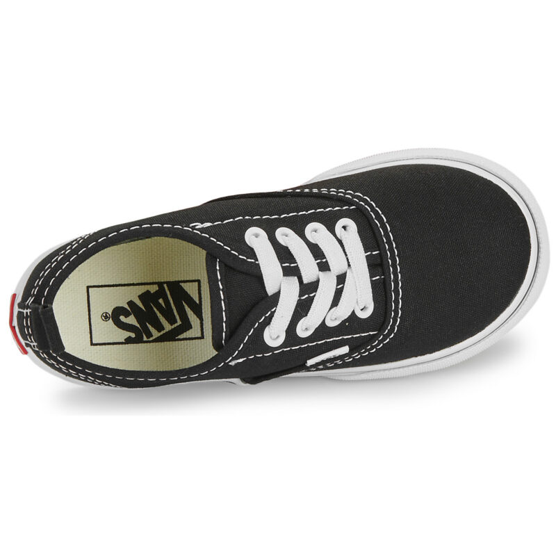 Vans TD Authentic Elastic Lace Schwarz Sneaker Kinder - 6