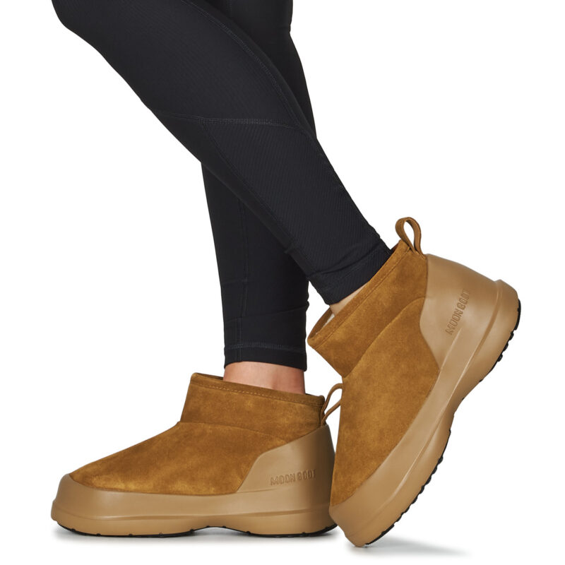 Moon Boot MB LUNA LOW BOOT SUEDE Marrone Scarpe da neve Donna - 8