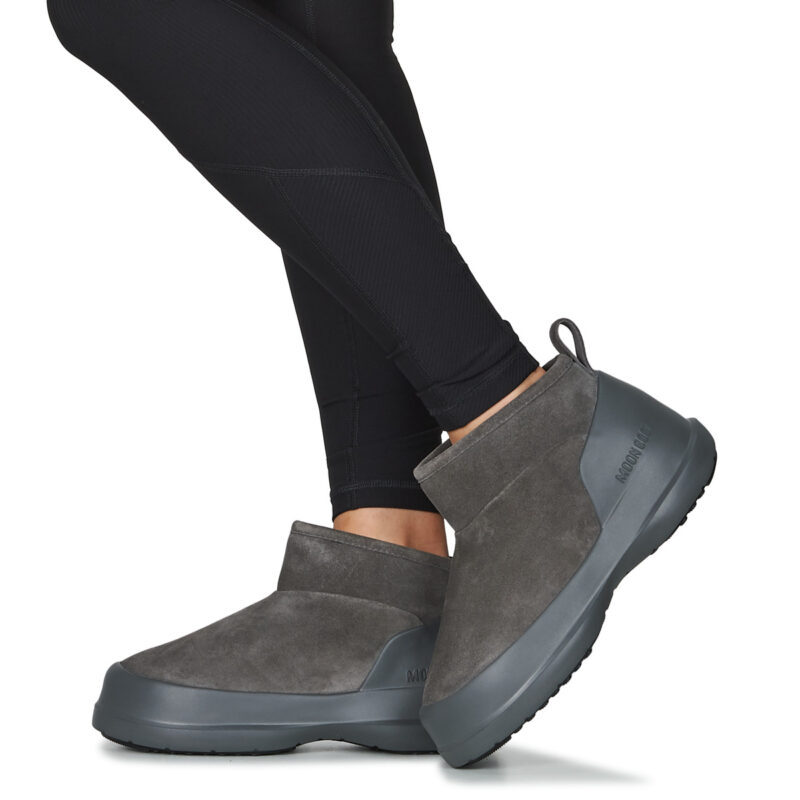 Moon Boot MB LUNA LOW BOOT SUEDE Grigio Scarpe da neve Donna - 8