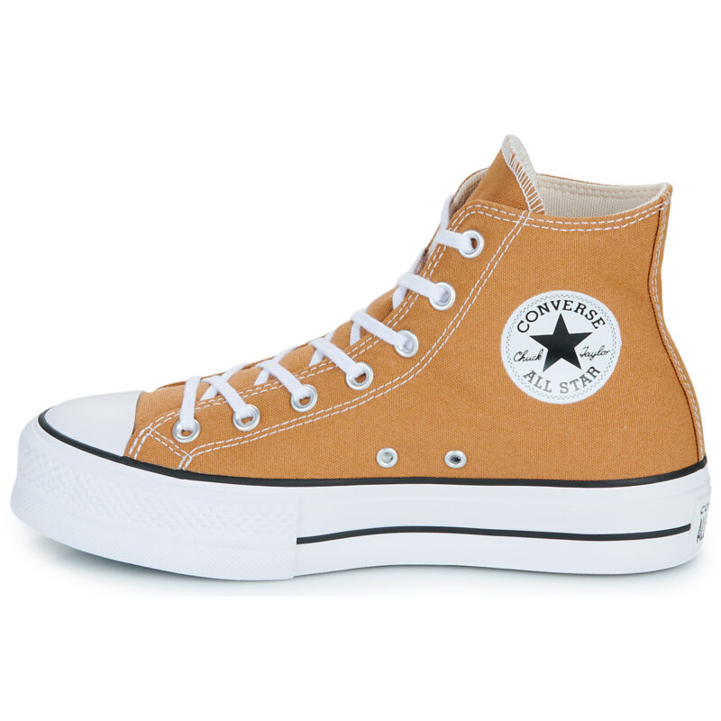 Converse  CHUCK TAYLOR ALL STAR LIFT PLATFORM  Marrone -  Sneakers alte Donna - 4