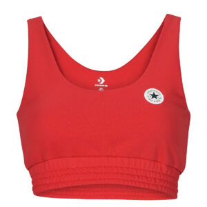 Reggiseno sportivo  Converse  RETRO CHUCK TAYLOR BRA TOP  Rosso -   Reggiseno sportivo Donna