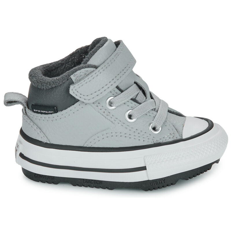 Converse CHUCK TAYLOR ALL STAR MALDEN STREET BOOT Graue Sneaker Kindergr&ouml;&szlig;e 2