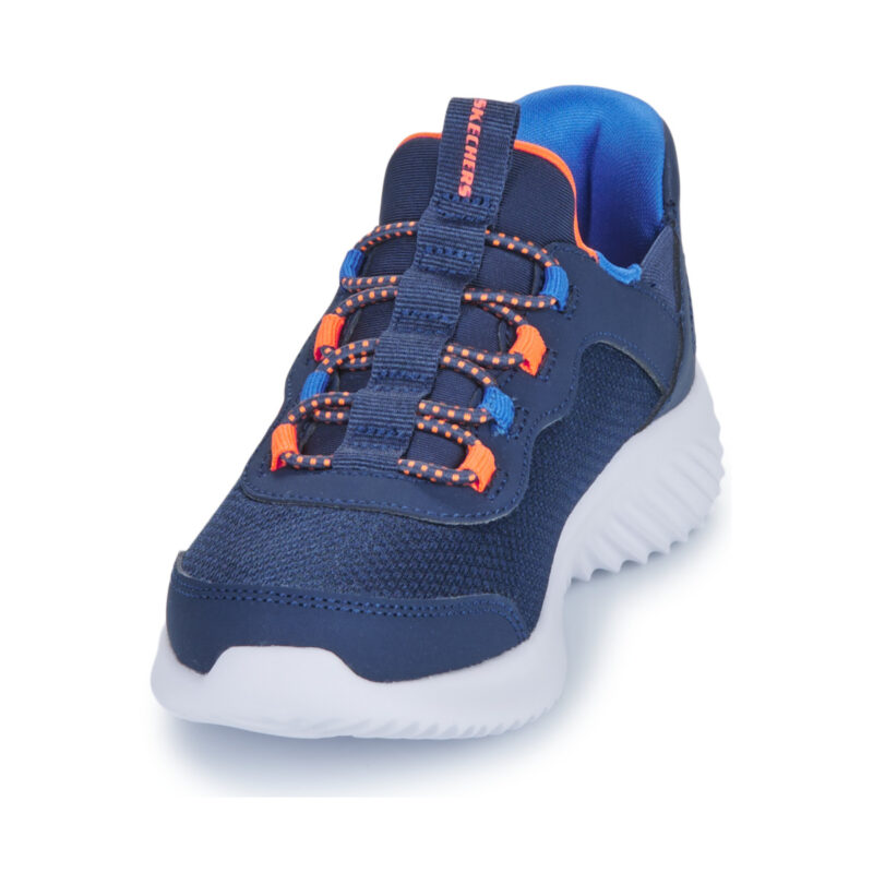 Skechers BOUNDER SLIP-INS Blu Sneakers Bambino - 3