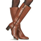 Fericelli NORAYA Marrone Stivali con tacco Donna - 8