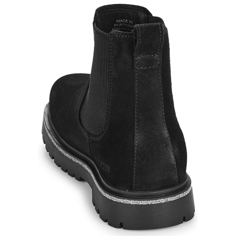 BIRKENSTOCK Highwood Slip On Mid W LEVE Black Nero Nero Stivaletti Regular Donna - 5