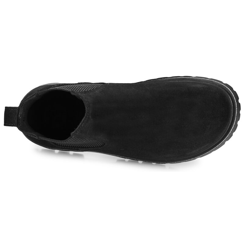 BIRKENSTOCK Highwood Slip On Mid W LEVE Black Nero Nero Stivaletti Regular Donna - 6