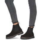BIRKENSTOCK Highwood Slip On Mid W LEVE Black Nero Nero Stivaletti Regular Donna - 8