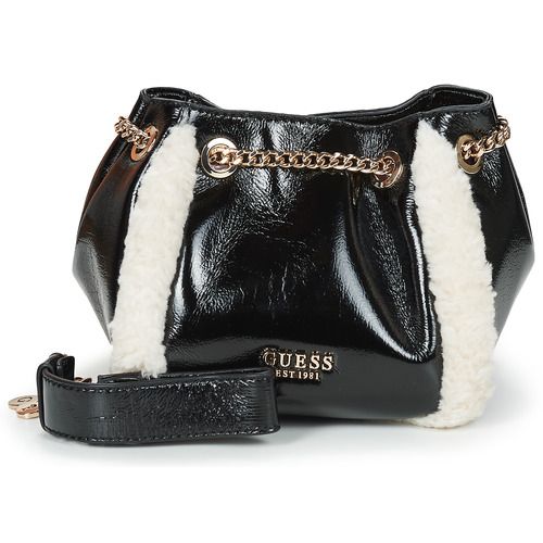 Borsa a spalla donna Guess  DAVIKA CONVERTIBLE CROSSBODY  Nero Guess 190231876113