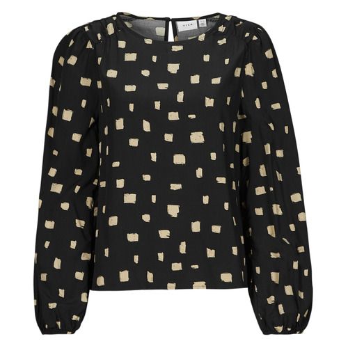 Camicia elegante Vila VILANA nera da donna, realizzata in tessuto leggero, ideale per ogni occasione. Design moderno e raffinato, con dettagli che esaltano la silhouette femminile. Perfetta per completare outfit casual o formali. Acquista ora per un tocco di stile nel tuo guardaroba!