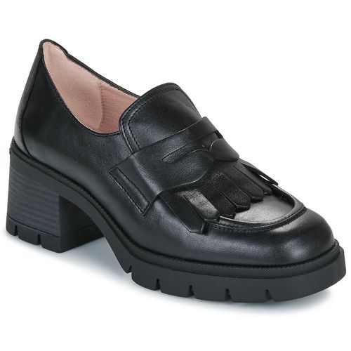 Mocassini Donna Hispanitas EVEREST in Nero, eleganti e confortevoli, perfetti per ogni occasione. Design sofisticato e materiali di alta qualità per uno stile impeccabile. Aggiungi un tocco di classe al tuo guardaroba con questi mocassini versatili e alla moda.