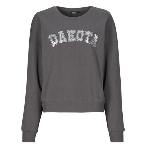 Felpa donna Only ONLJOLANA grigio, elegante e moderna, perfetta per look casual e quotidiani. Realizzata in tessuto morbido, offre comfort e stile. Disponibile in taglie diverse, ideale per ogni stagione. Aggiungi un tocco di classe al tuo guardaroba con questa felpa versatile.