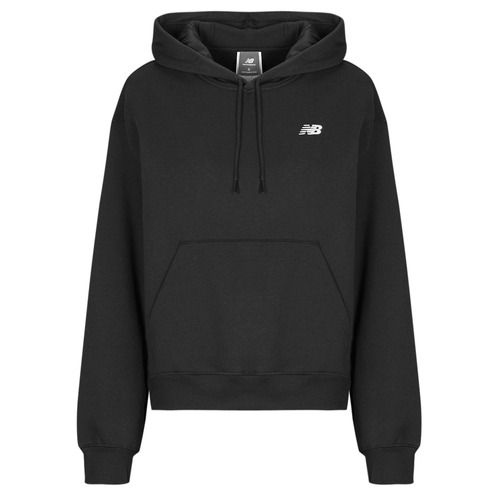 Felpa nera da donna New Balance SMALL LOGO HOODIE, elegante e comoda, perfetta per il tempo libero. Realizzata in tessuto di alta qualità, presenta un logo distintivo sul petto. Ideale per abbinamenti casual e sportivi, è un must-have per il guardaroba femminile. Disponibile in diverse taglie, questa felpa unisce stile e comfort per un look contemporaneo.