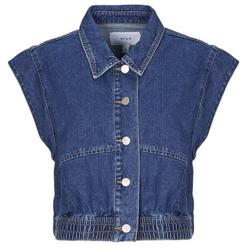 Giacca in jeans Donna Vila VICA Blu, un capo essenziale per il guardaroba femminile. Realizzata in denim di alta qualità, questa giacca offre stile e versatilità, perfetta per outfit casual o eleganti. Ideale per la primavera e l'estate, si abbina facilmente a jeans, gonne o vestiti. Scopri la comodità e il design moderno della giacca in jeans Vila VICA Blu, un must-have per ogni donna alla moda.