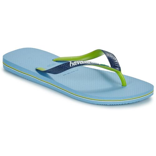 Infradito Havaianas BRASIL MIX Blu per Donna, eleganti e colorate, perfette per l'estate. Comfort e stile in ogni passo, ideali per la spiaggia o il tempo libero. Acquista ora le tue Havaianas BRASIL MIX Blu, un must-have per il tuo guardaroba estivo!