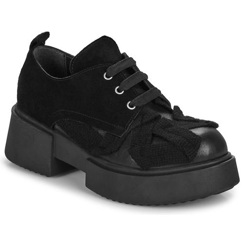 Scarpe Papucei MOLIE Nero Derby Donna: eleganti scarpe in pelle nere, design raffinato per ogni occasione. Perfette per un look trendy e sofisticato, queste derby offrono comfort e stile. Disponibili in varie taglie, ideali per completare il tuo outfit con classe.